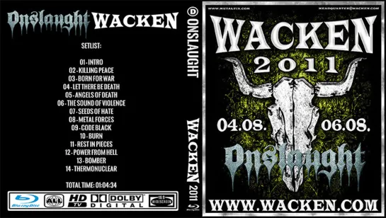 Onslaught - Wacken Open Air (2011)