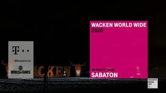 Sabaton - 2020-08-01 - Wacken 2020