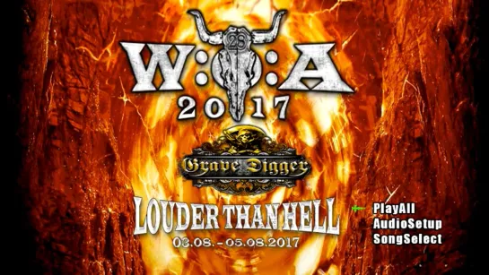 Grave Digger  Wacken Open Air  Wacken, Schleswig-Holstein, Germany  August 4, 2017