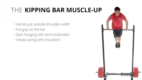 Kipping Bar Muscle-Up.