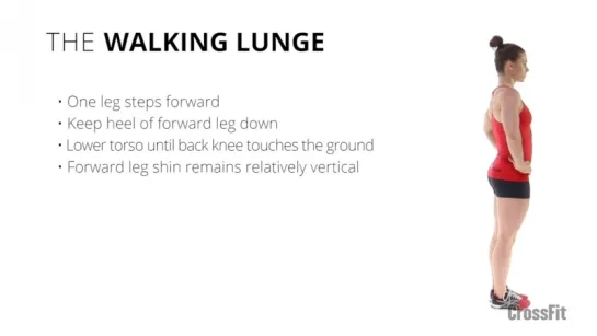 The Walking Lunge.