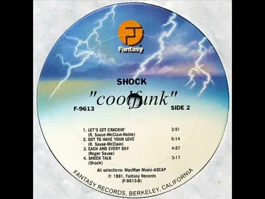 Shock - Lets Get Crackin (Funk 1981)