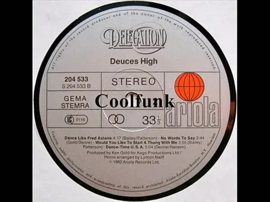 Delegation - Would You Like To Start A Thang With Me (1982)