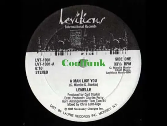 Lemelle - A Man Like You (12 Inch 1983)