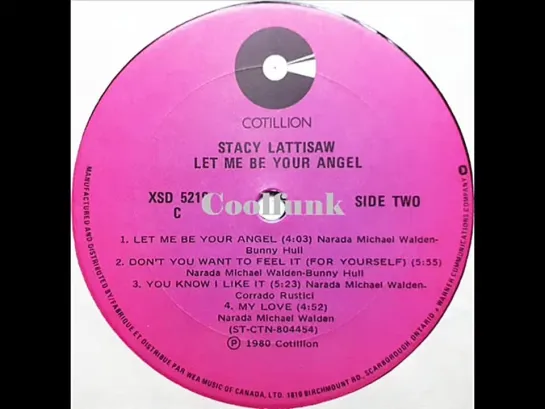 Stacy Lattisaw - Dont You Want To Feel It (For Yourself)  1980