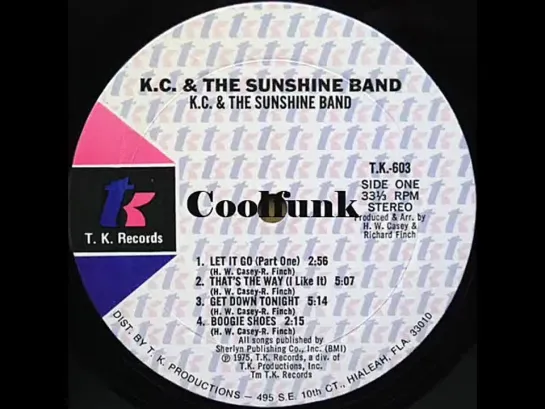 K.C.  The Sunshine Band - Thats The Way (I Like It)    1975