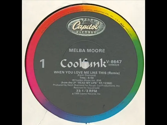 Melba Moore Feat Lillo Thomas -  When You Love Me Like This (12  Remix 1985)