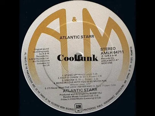 Atlantic Starr - Stand Up (Funk 1978)