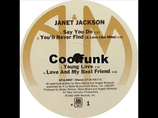 Janet Jackson - Young Love (Disco-Funk 1982)