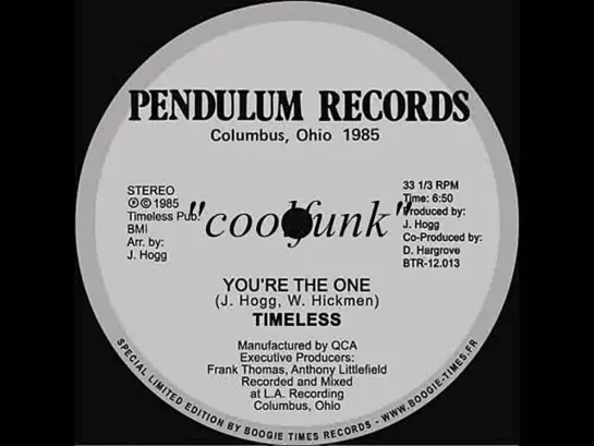 Timeless - Youre The One (12  Special Extended 1985)