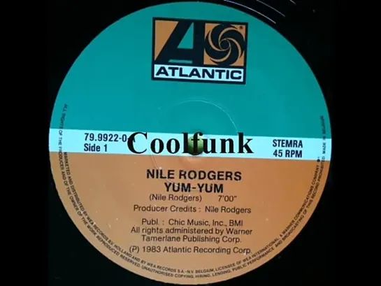 Nile Rodgers - Yum-Yum (12  Funk 1983)