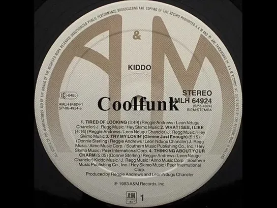 Kiddo - Try My Lovin (Funk 1983)