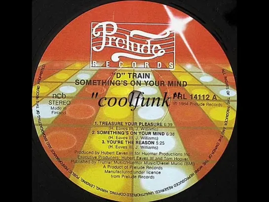 D-Train - I Treasure Your Pleasure (Electro Disco-Funk 1984)