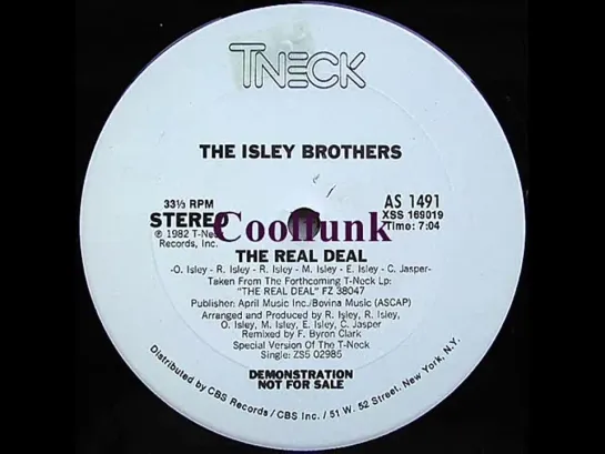 The Isley Brothers - The Real Deal (12  Funk 1982)