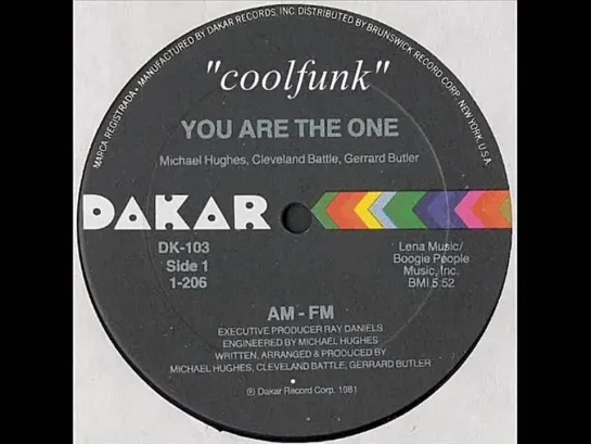 Am - Fm - You Are The One (12  Funk 1981)