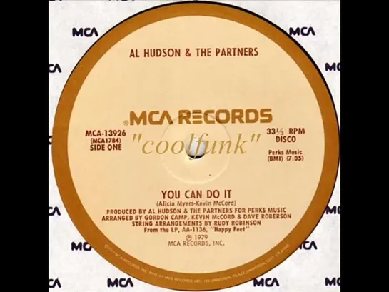 Al Hudson  The Partners - You Can Do It (12  Disco-Funk 1979)