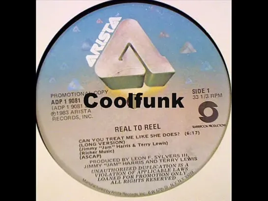 Real To Reel - Can You Treat Me Like She Does (12  Funk 1983)