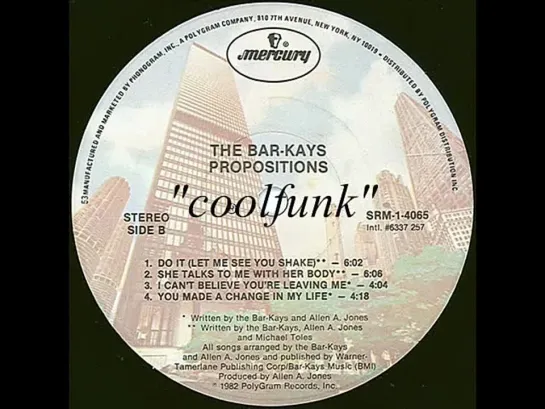 Bar-Kays - You Made A Change In My Life (Funk 1982)