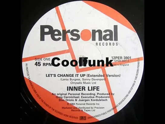 Inner Life - Lets Change It Up (12  Electro Disco-Funk 1984)