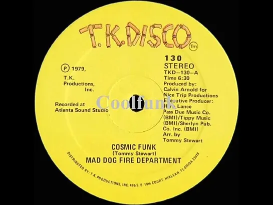 Mad Dog Fire Department - Cosmic Funk (12  Funk 1979) (2)