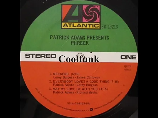 Patrick Adams Presents Phreek - Everybody Loves A Good Thing (Disco 1978)