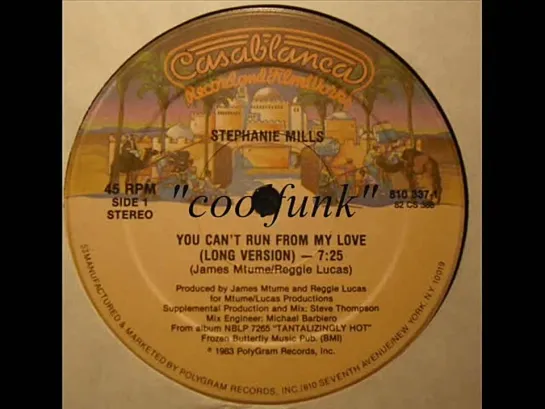 Stephanie Mills - You Cant Run From My Love (12  Disco-Funk 1983)