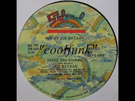 Joe Bataan - Sadie (She Smokes)    12  Disco-Funk 1980