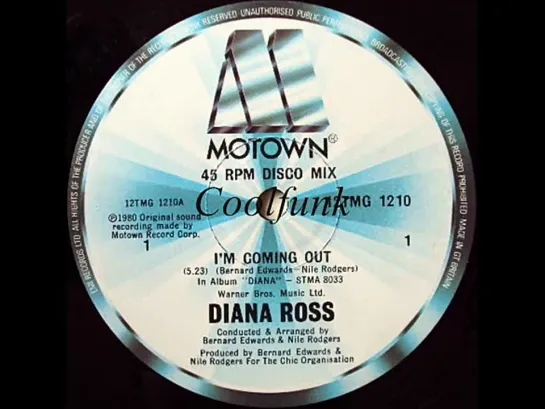 Diana Ross - Im Coming Out (12  Disco-Funk 1980)