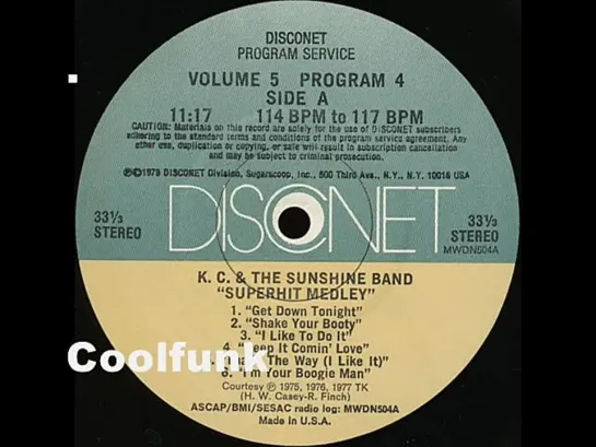 Kc  The Sunshine Band -   Superhit Medley