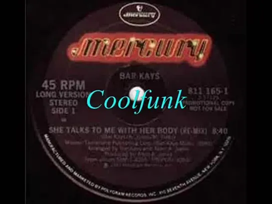 Bar-Kays - She Talks To Me With Her Body (12  Funk Re-Mix 1983)