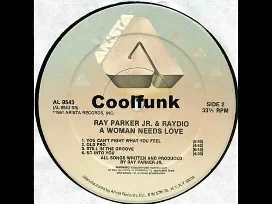 Ray Parker Jr.  Raydio - Still In The Groove (Funk 1981)