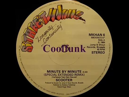 Scooter - Minute By Minute (12  Special Extended Remix)