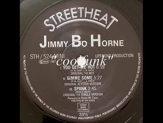 Jimmy bo Horne - You Get Me Hot (Original T-K Mix)