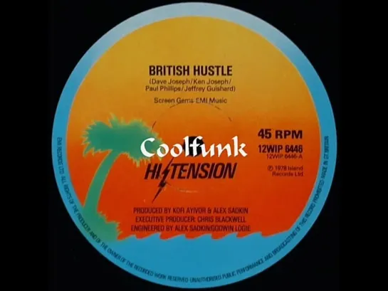 Hi-Tension - British Hustle (12  Soul-Disco-Funk 1978)