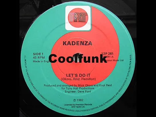 Kadenza - Lets Do It (12  Funk 1982)