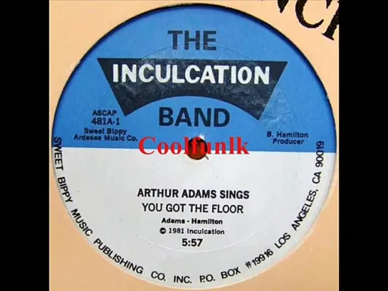 Arthur Adams – You Got The Floor (12  Soul-Disco 1981)