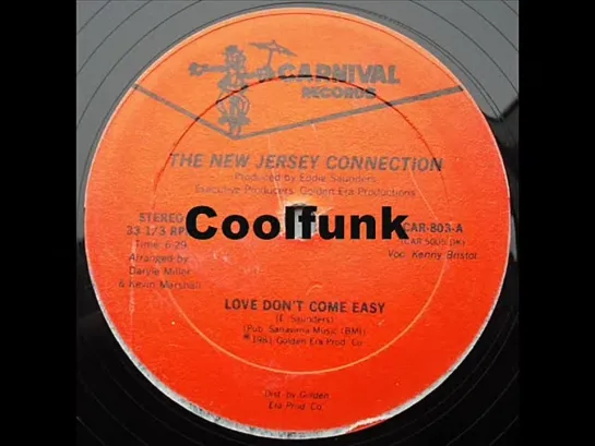 The New Jersey Connection - Love Dont Come Easy (Disco-Funk 1981)