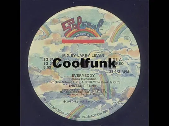 Instant Funk - Everybody (12  Funk 1980)