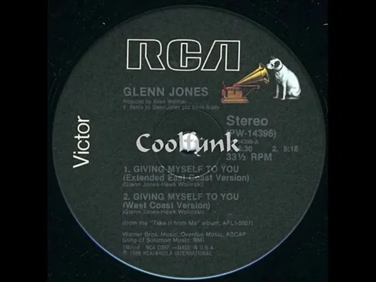 Glenn Jones - Giving Myself To You (12  Extended East Coast Version)