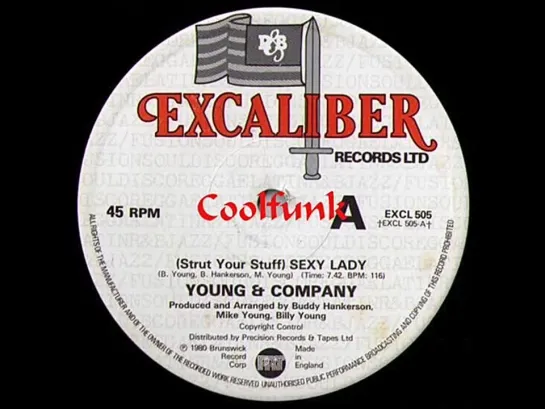 Young  Company - (Strut Your Stuff) Sexy Lady (12  Funk 1980)