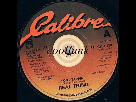 Real Thing - Foot Tappin (Disco-Funk 1981)