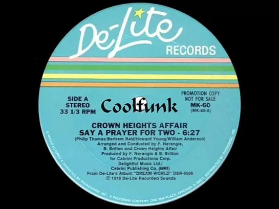 Crown Heights Affair - Say A Prayer For Two (12  Funk 1978)