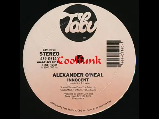 Alexander Oneal - Innocent (12  Extended Dance Remix 1985)