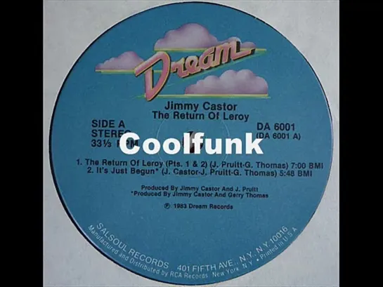 Jimmy Castor - Ts Just Begun (Funk 1983)