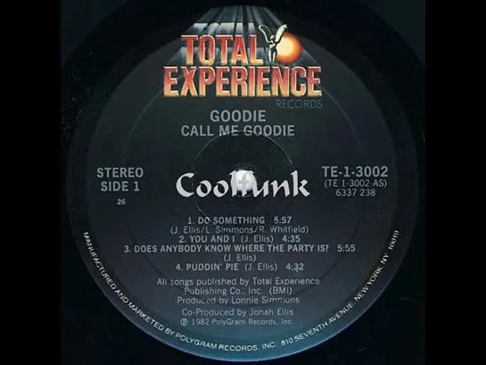 Goodie - Do Something (Electro-Funk 1982)