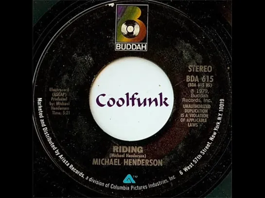 Michael Henderson - Riding (Soul-Disco 1979)