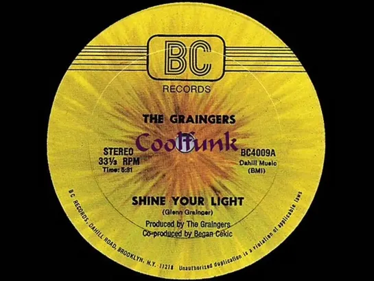 The Graingers - Shine Your Light (12  Funk 1982)