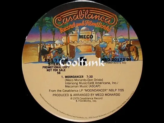 Meco - Moondancer (12  Space-Disco 1979)