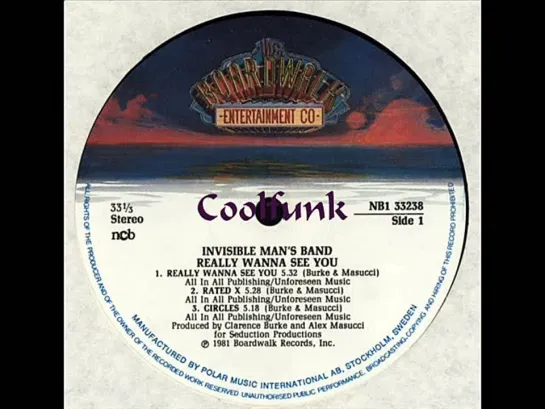 Invisible Mans Band - Rated X (Funk 1981)