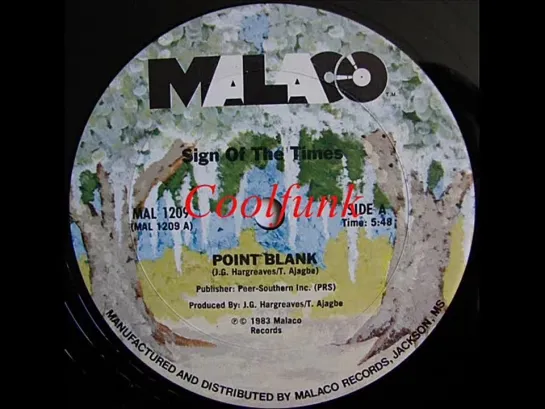 Sign Of The Times - Point Blank (12  Electro Disco-Funk 1983)